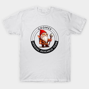 Gnomes Official Research Team T-Shirt